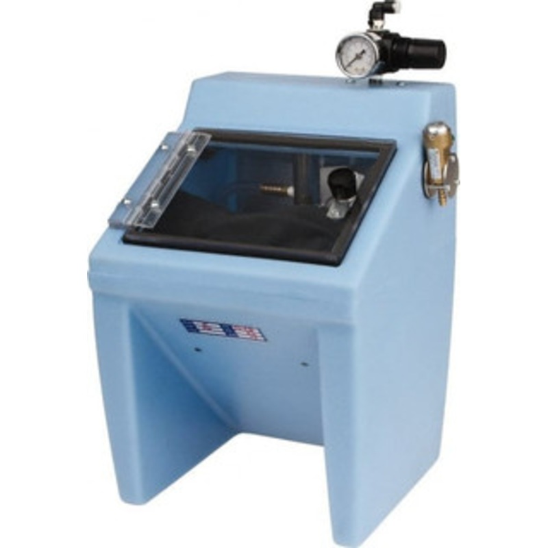 Made in USA 220V Left Hand Sandblaster Pressure Feed, 25 CFM at 100 PSI 48010 – 09119728