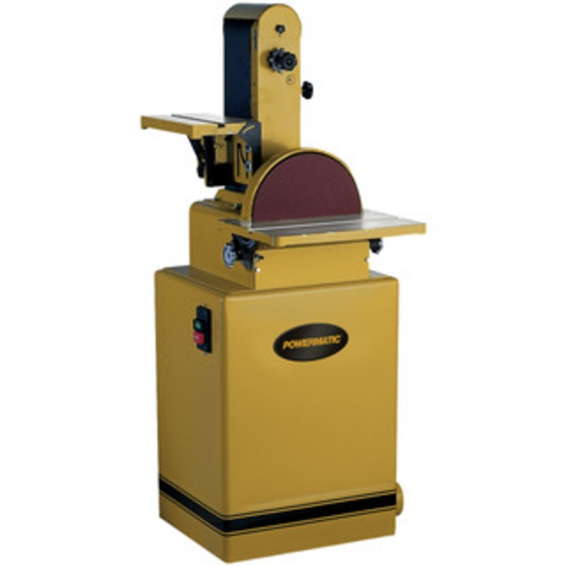 Powermatic Combination Belt & Disc Sander 31A, 6 x 48 Belt, 12 Disc, 2 HP, 3-Phase, 230/460V – PM9-1791292K