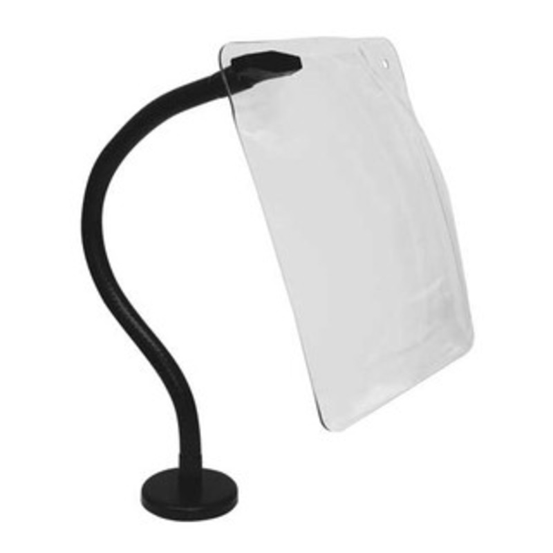 Rockford 10×12 Concave Safety Chip Shield and 12 Magnetic-Mount Flexible Arm – KYL169