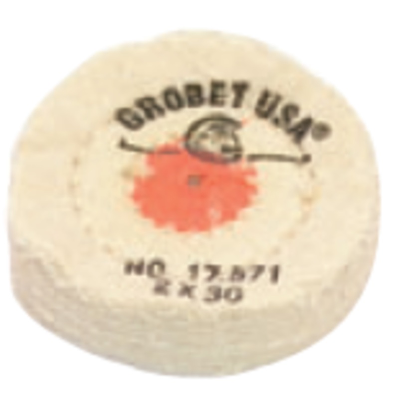 Grobet REGULAR MUSLIN BUFFS with SHELLAC CENTER 2 – 17.571