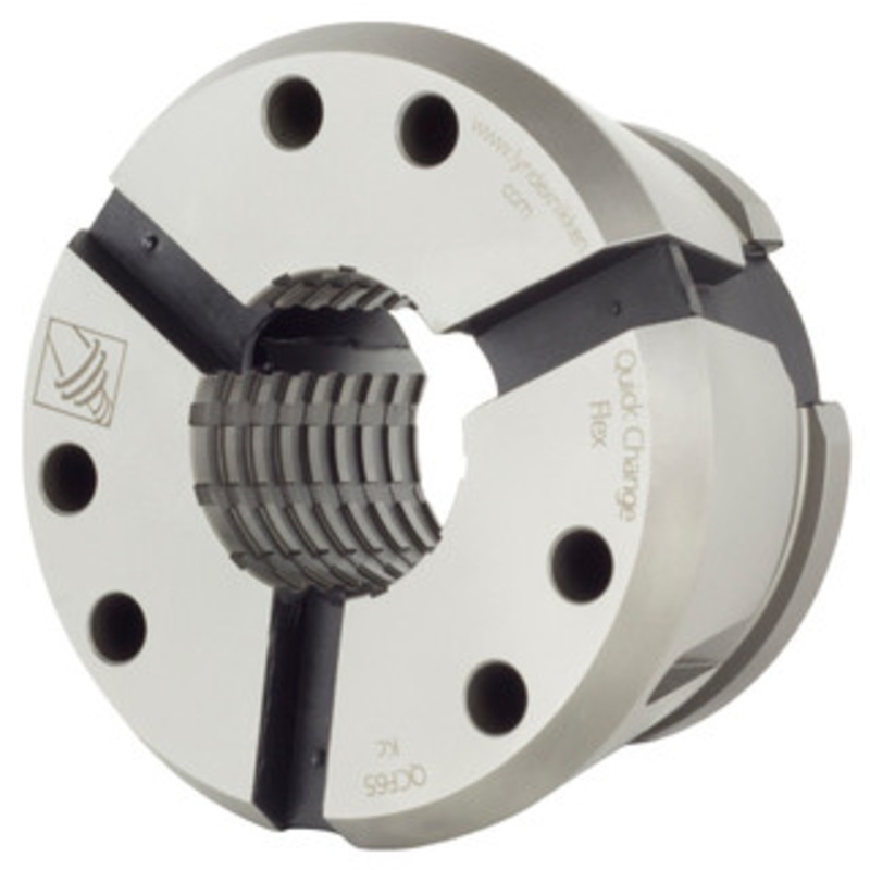 Lyndex-Nikken Series 65 Serrated Quick Change Flex Collet, 1-11/16 – QCFC65-108-SER