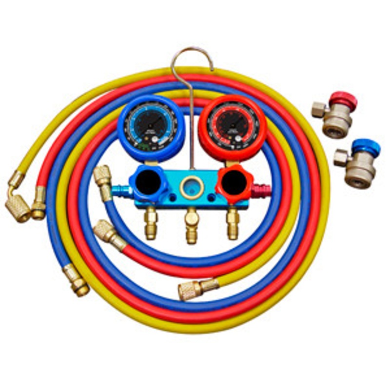 Mastercool R134A Aluminum 72 Gauge Set – MLC289772-CL