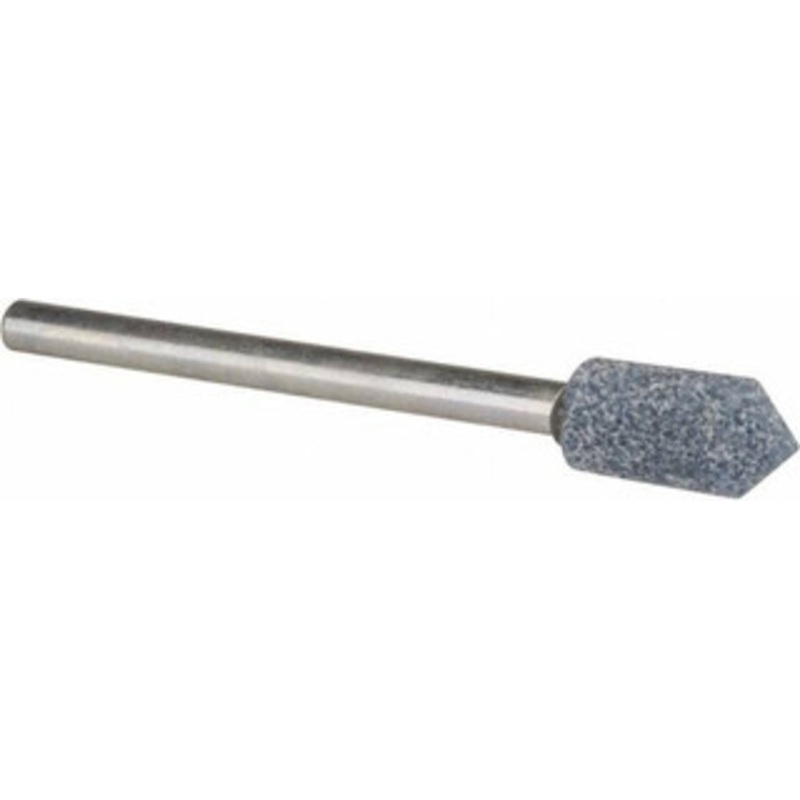 Tru-Maxx 1/4 Head Diam x 1/2 Thickness, B54, Pointed End, Aluminum Oxide Mounted Point Blue, Medium Grade, 60 Grit, 71,340 RPM 66253291561 – 89677801