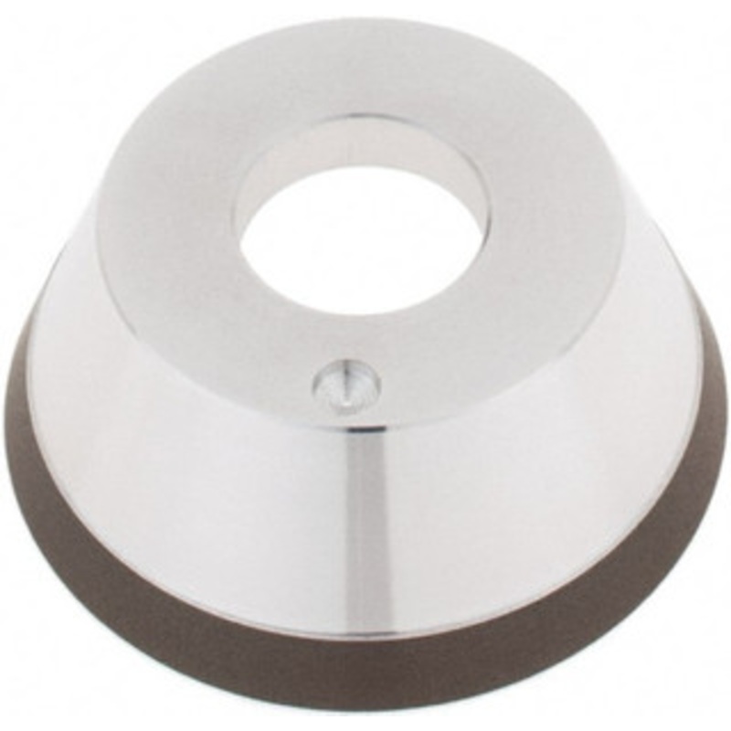 Tru-Maxx 95mm Diam, 1-1/4 Hole Size, 1 Overall Thickness, 150 Grit, Type 11V9, Tool & Cutter Grinding Wheel Very Fine Grade, CBN RESIN-8 – 44289023