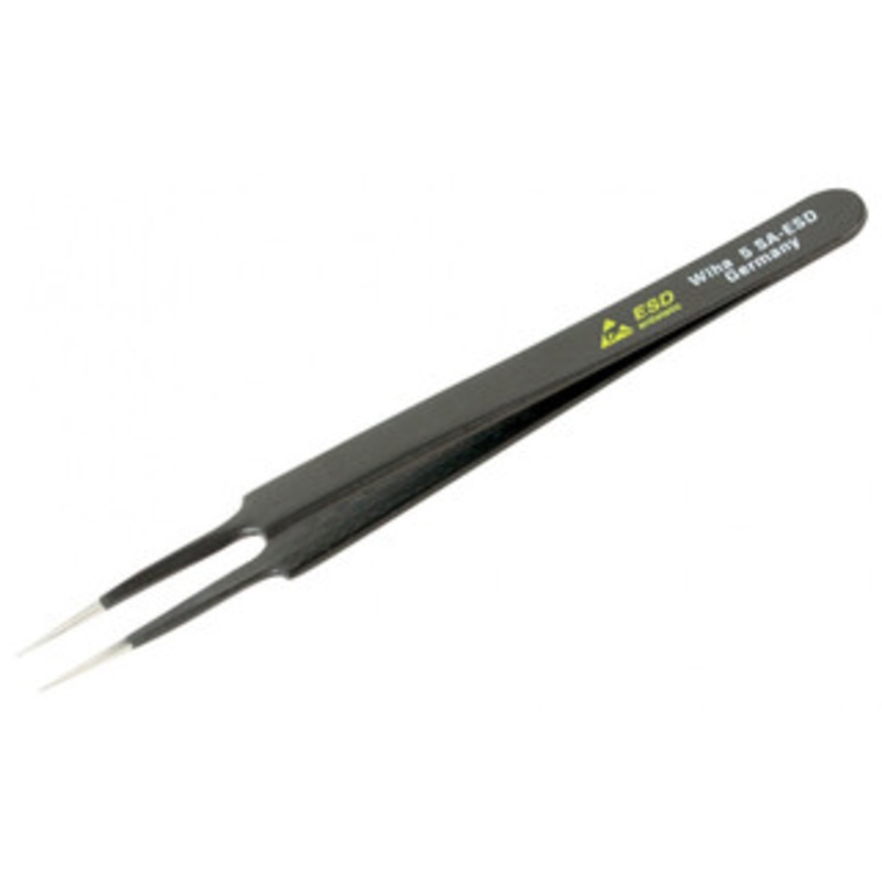 Wiha ESD Safe Tweezers 5 SA – 110mm – 44509