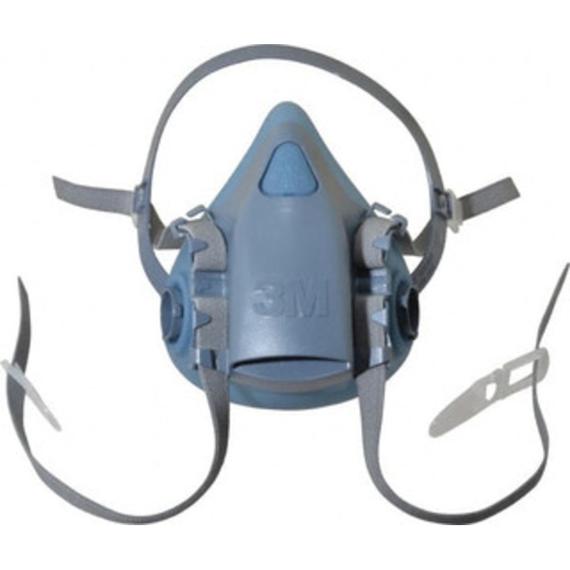 3M Series 7500, Size M Half Mask Respirator 4-Point Suspension, Bayonet Connection 7000002162 – 71855159