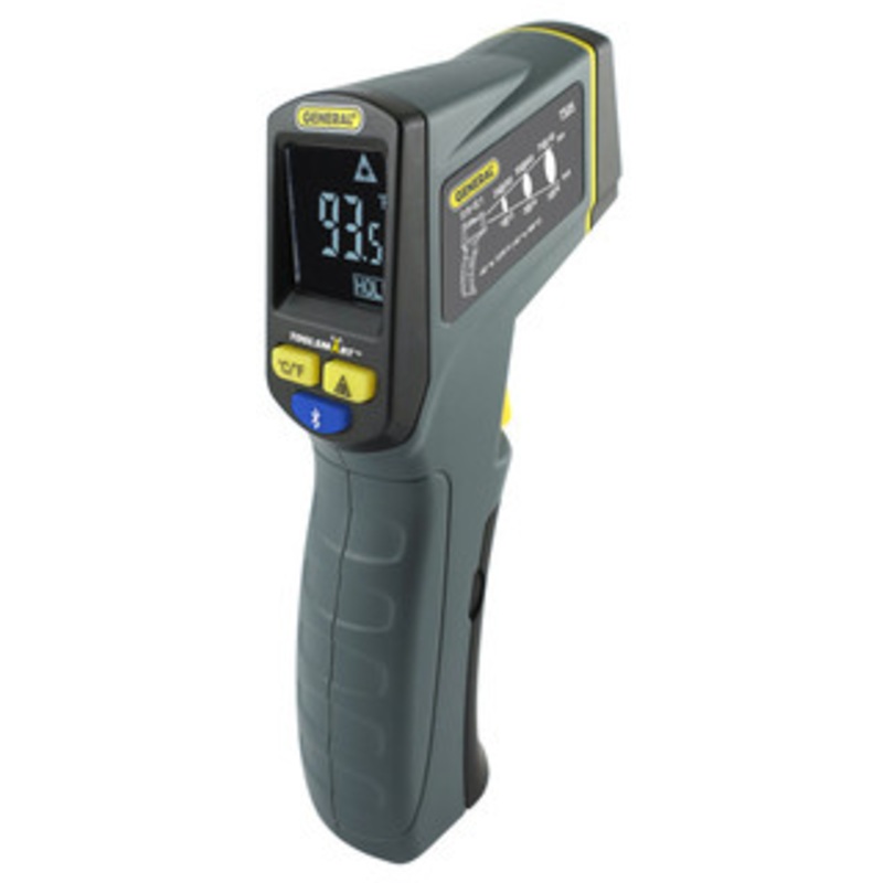General ToolSmart BlueTooth Connected Infrared Thermometer – TS05