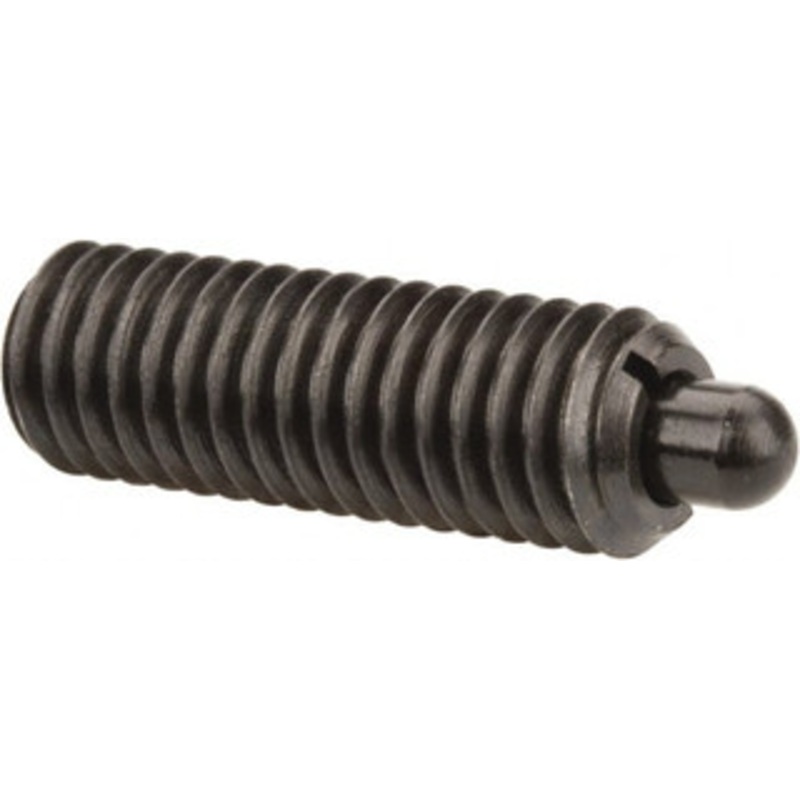 Gibraltar 3/8-16, 5/8 Thread Length, 0.11 Plunger Projection, Steel Threaded Spring Plunger 0.186 Max Plunger Diam, 0.625 Plunger Length, 4.5 Lb Init End Force, 18.5 Lb Final End Force SWN10-6S-G – 65219289