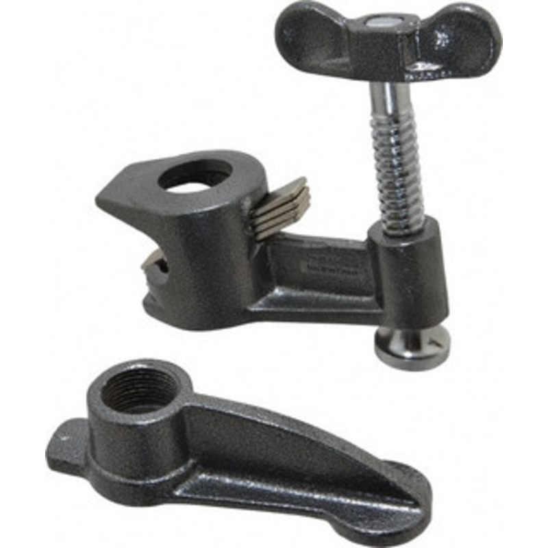 Gibraltar Products 3/4 Pipe, 2-1/2 Throat Depth, 2-1/2 Clamp Face, Deep Throat Pipe Clamp CCM00416 – 09141789
