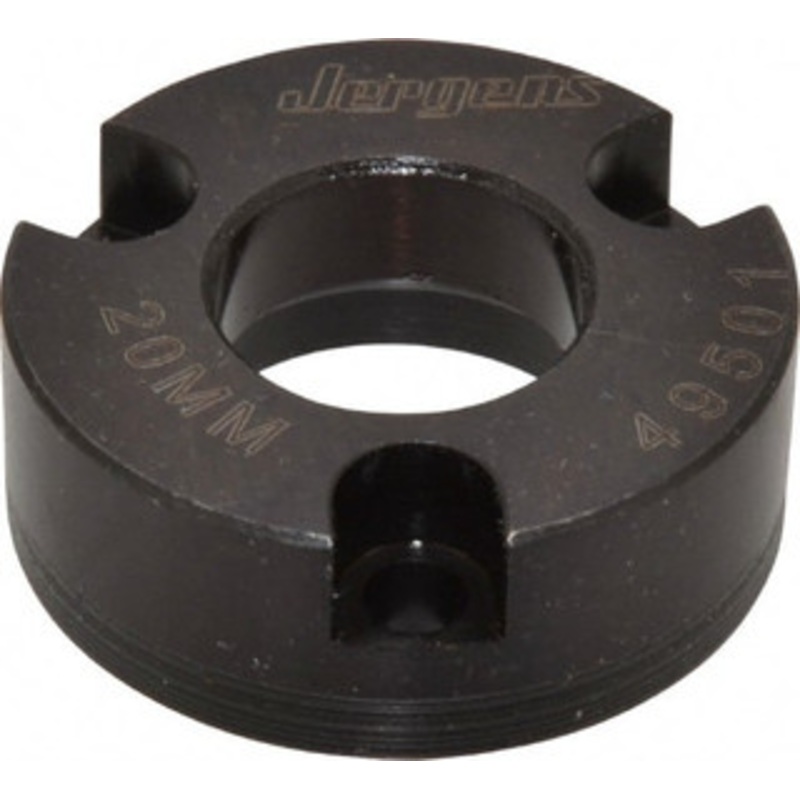 Jergens Ball Lock System Compatible, Bolt-In Recessed Modular Fixturing Receiver Bushing 20mm ID x 1-11/16 OD, 0.637 Overall Height 49501 – 64819535