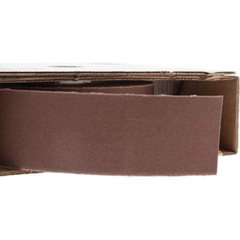 Norton 2 x 50 Yd 240 Grit Aluminum Oxide Shop Roll Very Fine Grade, J Weighted Cloth Backing 66261126293 – 00404244