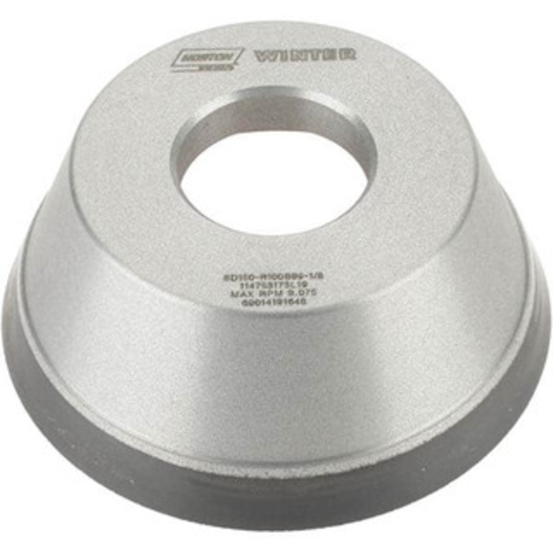 Norton 3-3/4 Diam, 1-1/4 Hole Size, 1-1/2 Overall Thickness, 150 Grit, Type 11 Tool & Cutter Grinding Wheel Very Fine Grade, Diamond, Resinoid Bond 69014191648 – 73556425