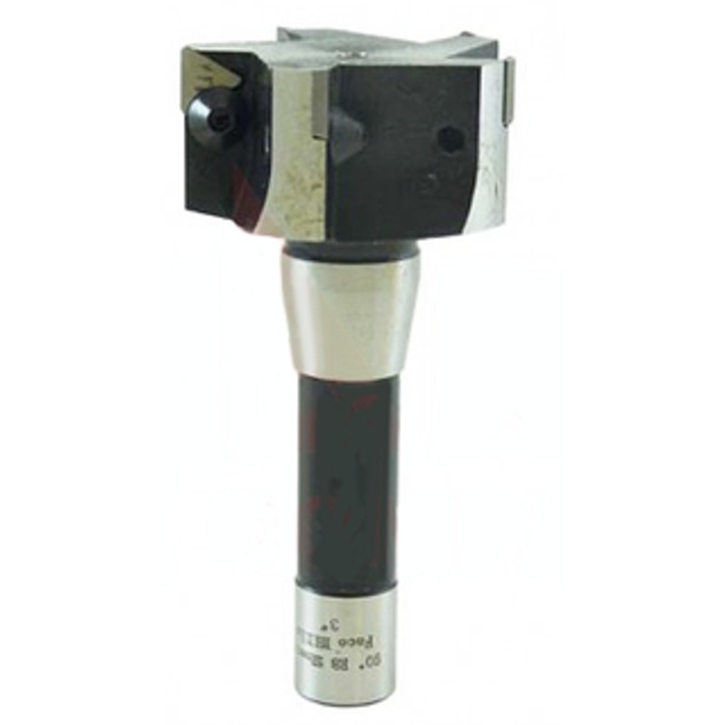 Precise R8 Shank, 3 Carbide Indexable End Mill – 404-9215