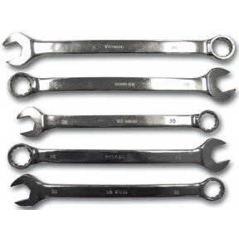 V8 Tools 5 Piece Metric Jumbo Combo Wrench Set – VT9105