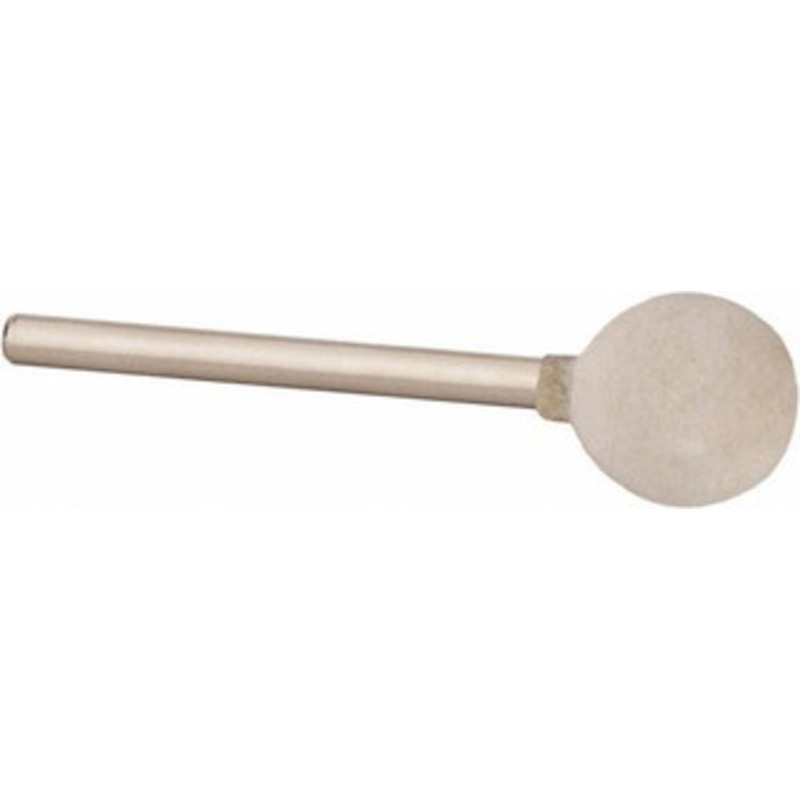Value Collection 1/2 Diam 1/8 Shank Diam Hard Density Ball Shaped Mounted Bob 1/2 Head Length, 2 Shank Length, Wool Felt 516172 – 91068023