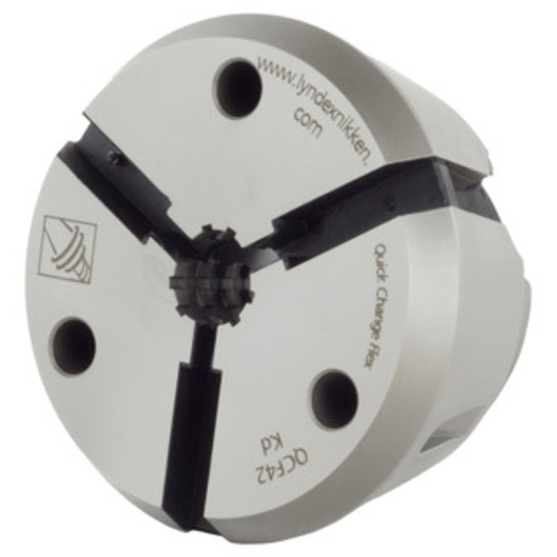 Lyndex-Nikken Series 42 Serrated Quick Change Flex Collet, 17/32 – QCFC42-034-SER