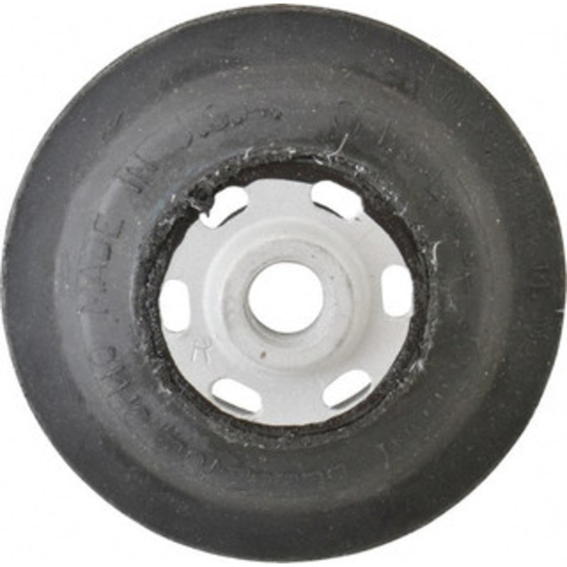 Made in USA 4-1/2 Diam Disc Backing Smooth Backing Pad 5/8 Shank Diam, Medium Density, 11,000 RPM R425SF – 80714074