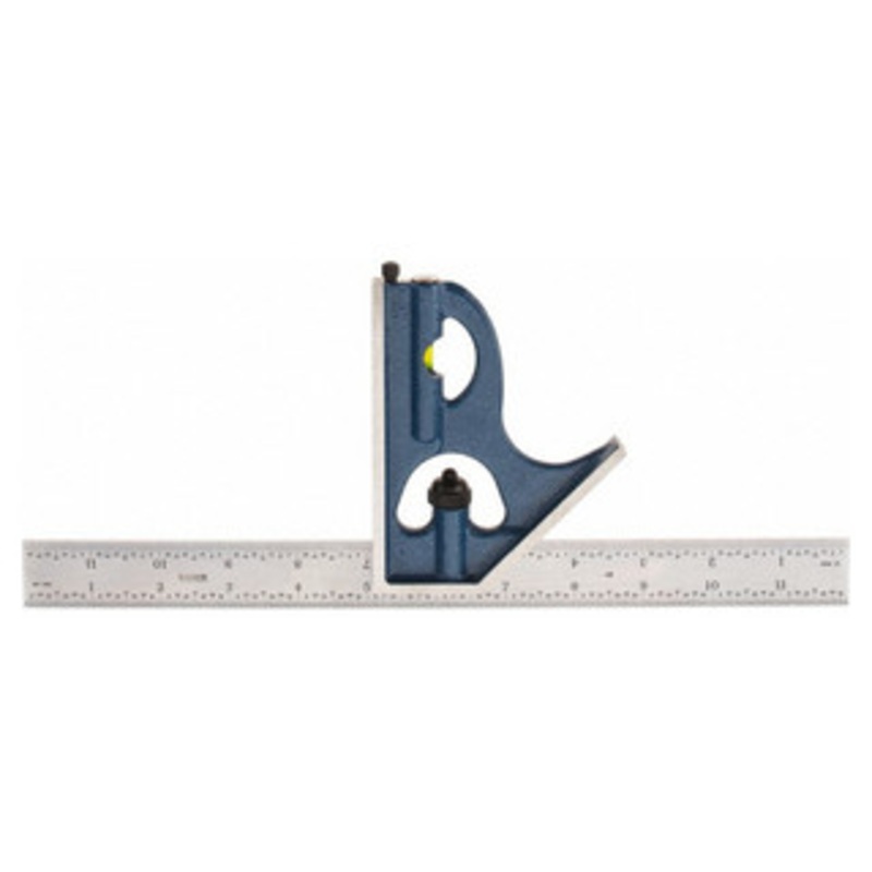 SPI 12 Combination Square 2pc. Set, 4R with Cast Head – 30-222-4