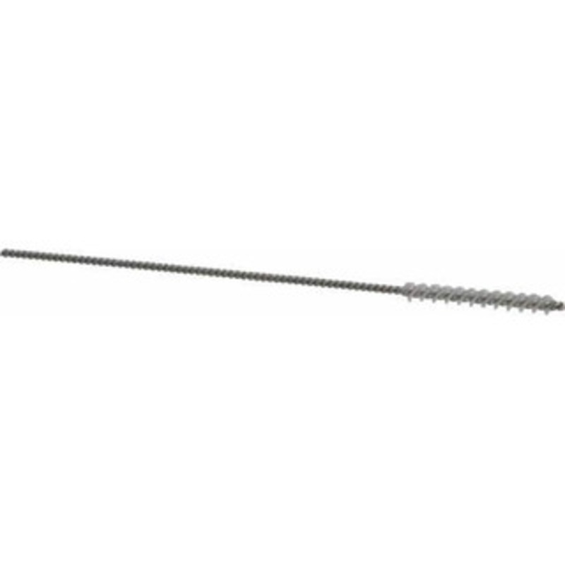 Weiler Abrasives 1/8 Diam Helical Nylon Tube Brush 0.012 Filament Diam, 1 Brush Length, 4 OAL, 0.064 Diam Shank 98414 – 75852624