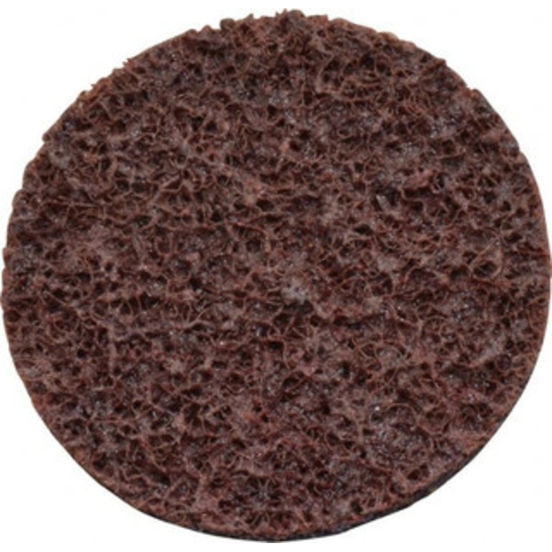 3M 2 Aluminum Oxide Quick Change Disc Type R Attachment, Medium Grade, Maroon, Non-Woven, 25,000 RPM, Roloc TR Compatible 7000121083 – 58752627