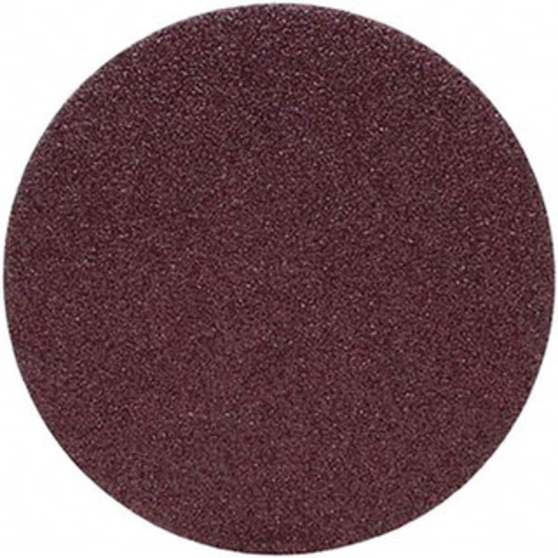 3M 6 Diam, 36 Grit Aluminum Oxide Adhesive PSA Disc Very Coarse Grade, X Weighted Cloth Backing, For Bench Top Motors, Random Orbital Sanders 7000148149 – 01933365