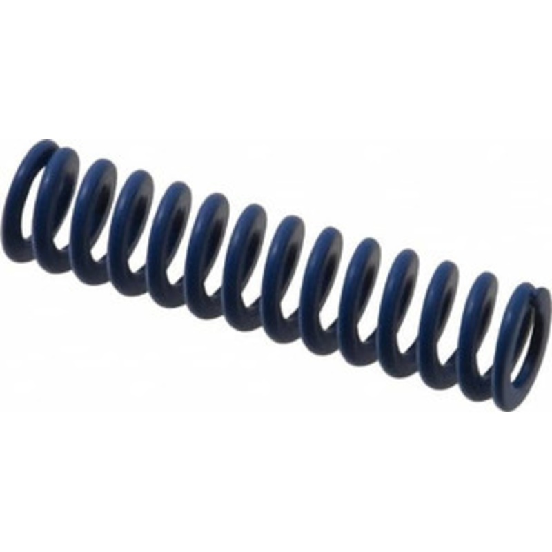 Associated Spring Raymond 12.5mm Hole Diam, 6.3mm Rod Diam, 2 Free Length, Blue Die Spring 300.7 N Max Deflection, 19.4mm Max Deflection, Medium Duty, Chromium Alloy Steel 204-208 – 67899484