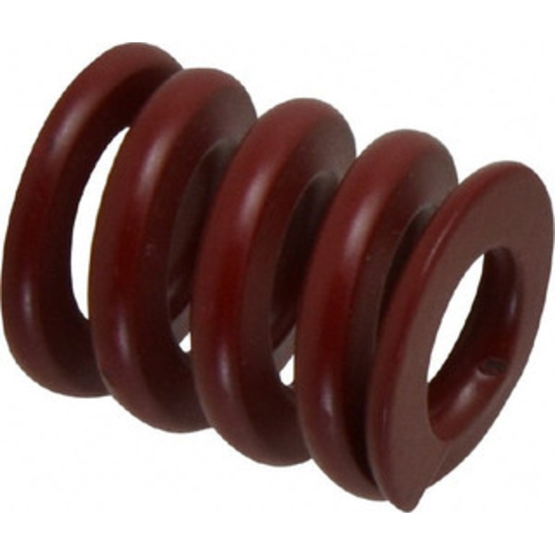 Associated Spring Raymond 32mm Hole Diam, 16mm Rod Diam, 1-1/2 Free Length, Red Die Spring 4268 N Max Deflection, 11mm Max Deflection, Strong Duty, Chromium Alloy Steel 205-606 – 67901025