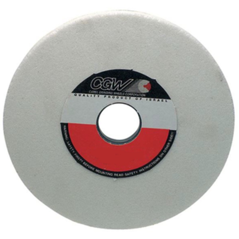 CGW White Surface Grinding Wheels, 8Dia. x  1-1/4 Hole Size – No Recess