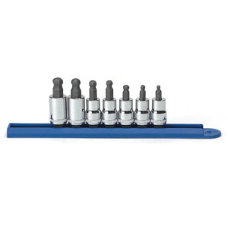 GEARWRENCH 7 Piece Ball Hex Set Metric(3-10mm) – KD80587