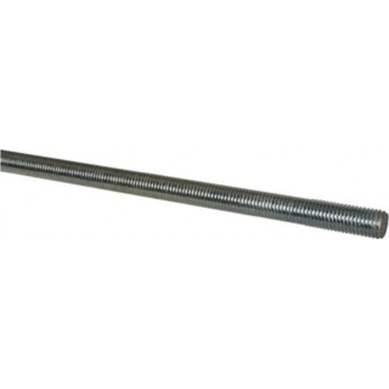Made in USA 3/4-10 x 6 ft. Low Carbon Steel Threaded Rod Right Hand Thread, Zinc Plated Finish, UNC 03146 – 66050246