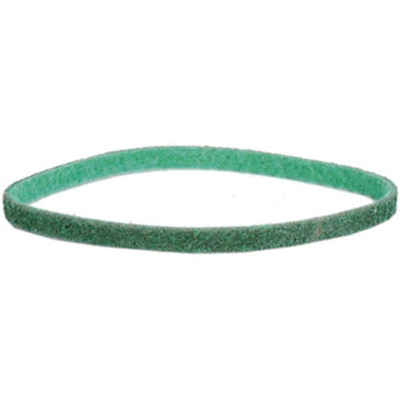 Norton 1/2 Wide x 24 OAL, Aluminum Oxide Abrasive Belt Aluminum Oxide, Fine, Nonwoven, Cloth Backing 66254490859 – 65398042