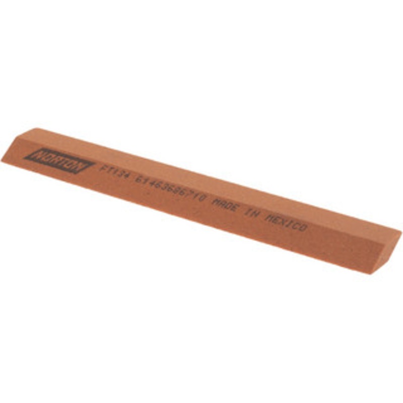Norton 4 Long x 9/16 Wide x 3/16 Thick, Aluminum Oxide Sharpening Stone Diamond, Fine Grade 61463686710 – 82351776