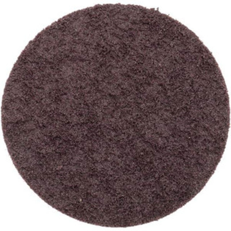 Norton 5 Medium Grade Aluminum Oxide Deburring Disc 5/8-11 Threaded Center Hole, Quick Change Connection, Maroon, 10,000 Max RPM 66261170063 – 39062658