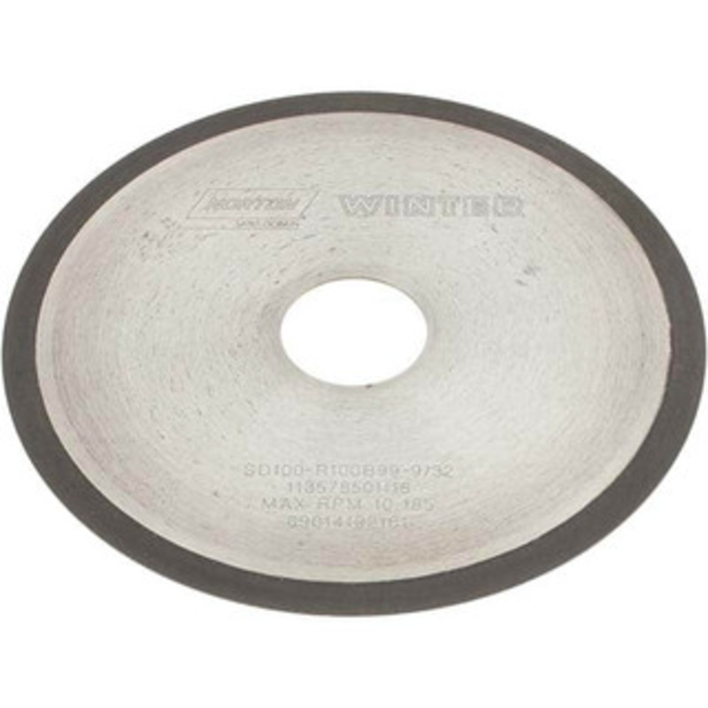 Norton 6 Diam x 1-1/4 Hole, 100 Grit Surface Grinding Wheel Diamond, Type 1A1R, Coarse Grade 69014192161 – 73553505