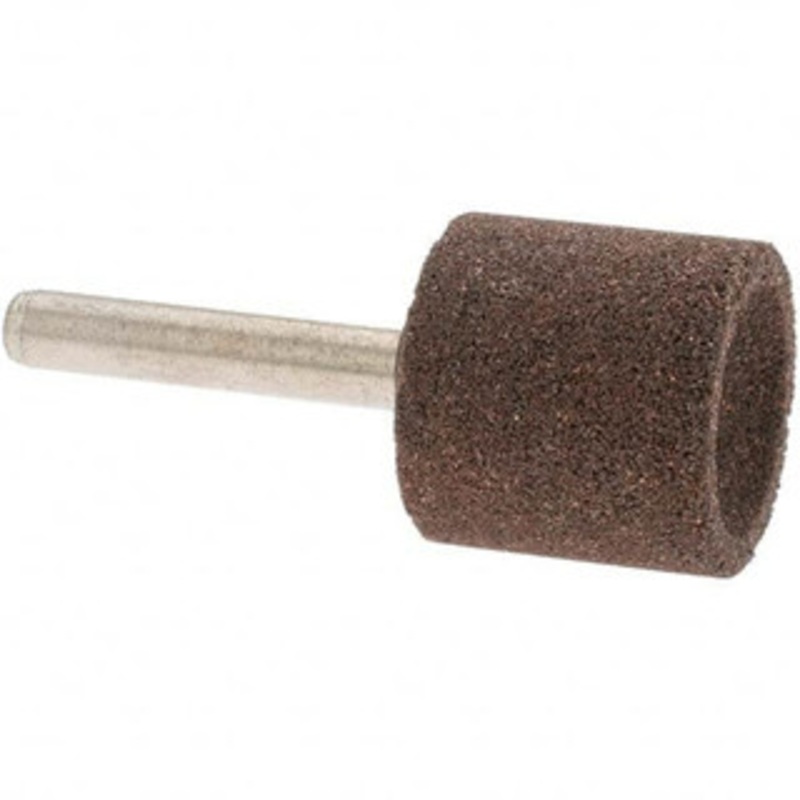 Value Collection 1 Head Diam x 1 Thickness, A38, Cylinder Cup End, Aluminum Oxide Mounted Point Brown, Medium Grade, 60 Grit, 35,510 RPM BD-22157 – 43578970