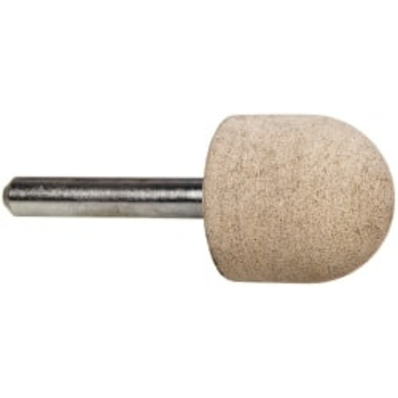 Cratex 1 Head Diam x 1 Thickness, A21, Ball Nose End, Aluminum Oxide Mounted Point Fine Grade, 120 Grit, 21,000 RPM A21A120CXG14 – 67186635