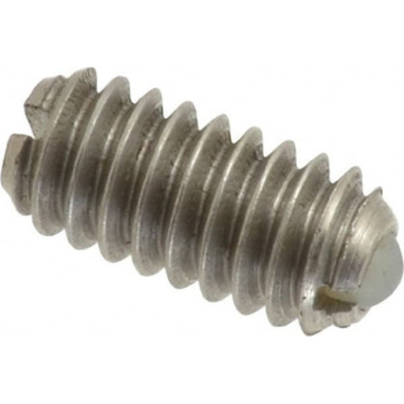 Gibraltar 1/4-20, 0.125 Ball Diam, 0.531 Body Length, 0.035 Max Ball Reach, Threaded Ball Plunger Stainless Steel Body, Nylon Ball, 4 Lb Initial End Force, 12 Lb Final End Force, Locking Element SSWN10-4BH-PT-G – 06694228