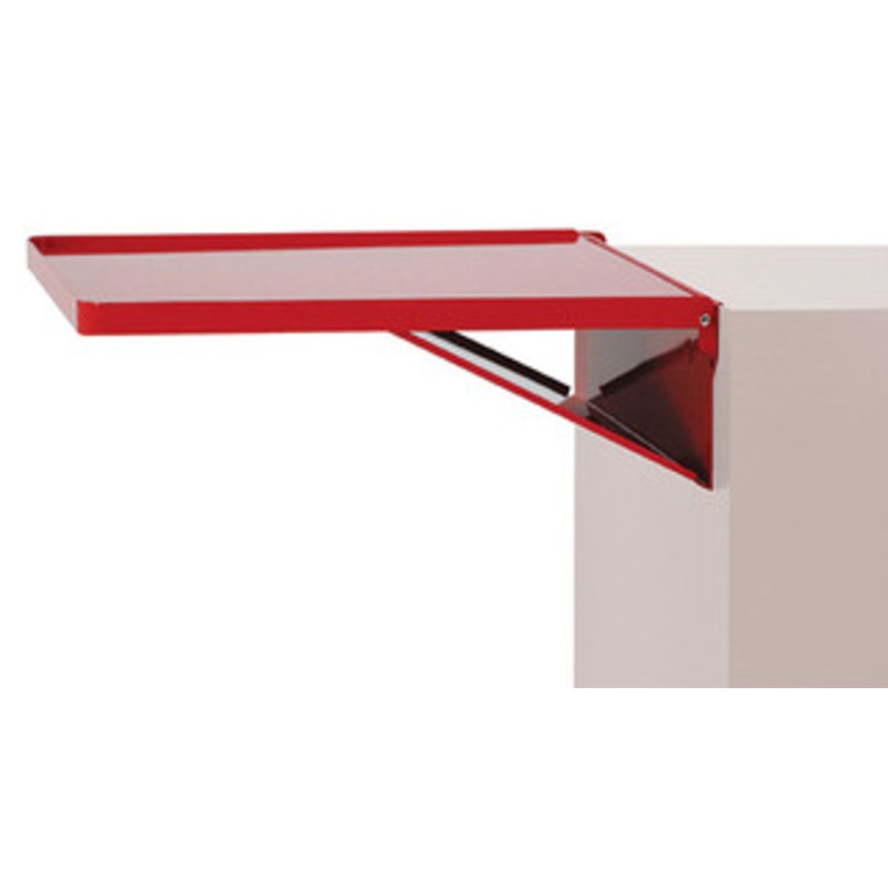 Kennedy Fold-Away Cabinet Shelf, Industrial Red – DS1R