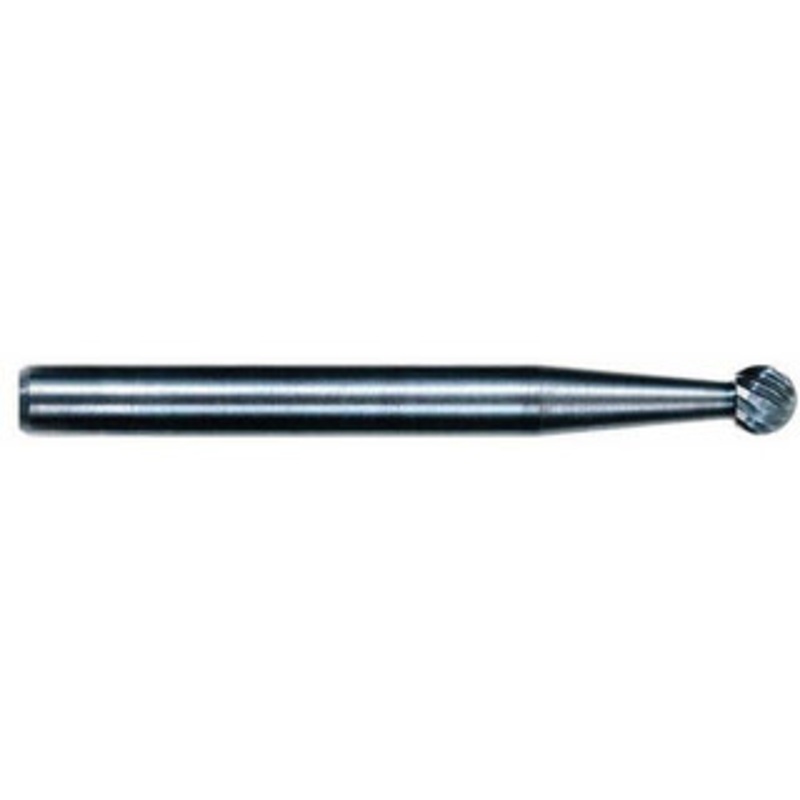M.A. Ford 1/8 Cut Diam, 1/8 Shank Diam, Carbide Single Cut Oval Burr Radius End, 3 OAL, 7/32 LOC 69060020L3 – 48569362