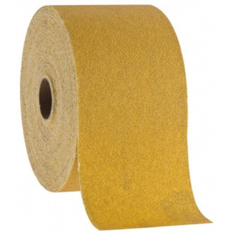 Norton 2-3/4 x 20 Yd 80 Grit Aluminum Oxide Shop Roll Coarse Grade, B Weighted Backing 66261160325 – 56269046