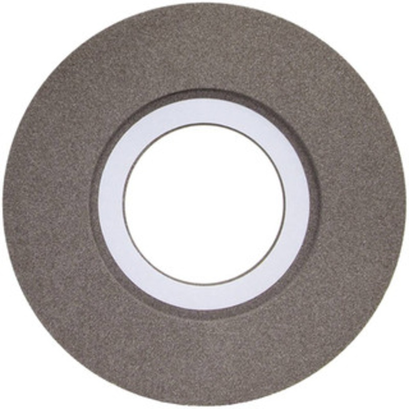 Norton 20 Diam x 10 Hole x 3 Wide Centerless & Cylindrical Grinding Wheel 46 Grit, Aluminum Oxide, Type 7, Coarse Grade, Vitrified Bond, Two Side Recess 66253246988 – 81163883