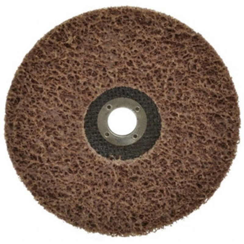 Superior Abrasives 7 Coarse Grade Aluminum Oxide Deburring Disc 7/8 Center Hole, Arbor Connection, 7,000 Max RPM 41023 – 65292625