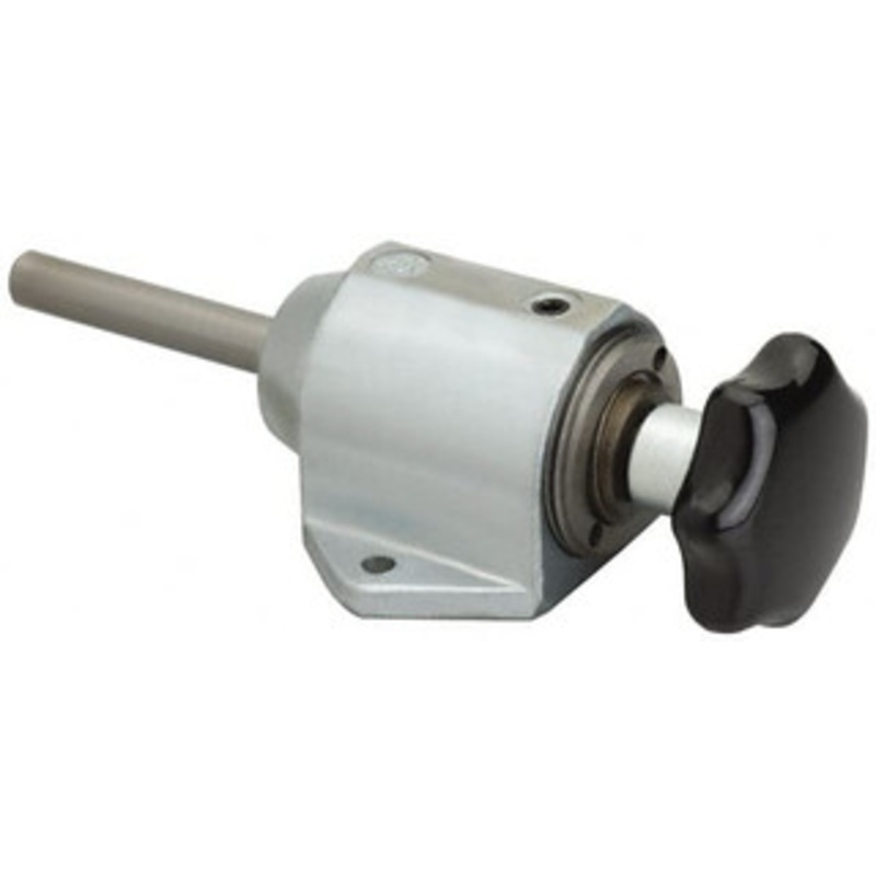 Destaco 1,490.15 N Capacity, M5 Plunger, 8mm Plunger Diam, Foot Mt, One Hand, Hand Wheel Actuation, Variable Stroke Straight Line Action Clamp 40mm Max Rapid Stroke, 2.5mm Max Clamping Stroke, 4.5mm Mt Hole Diam FO-082/40 – 64825649