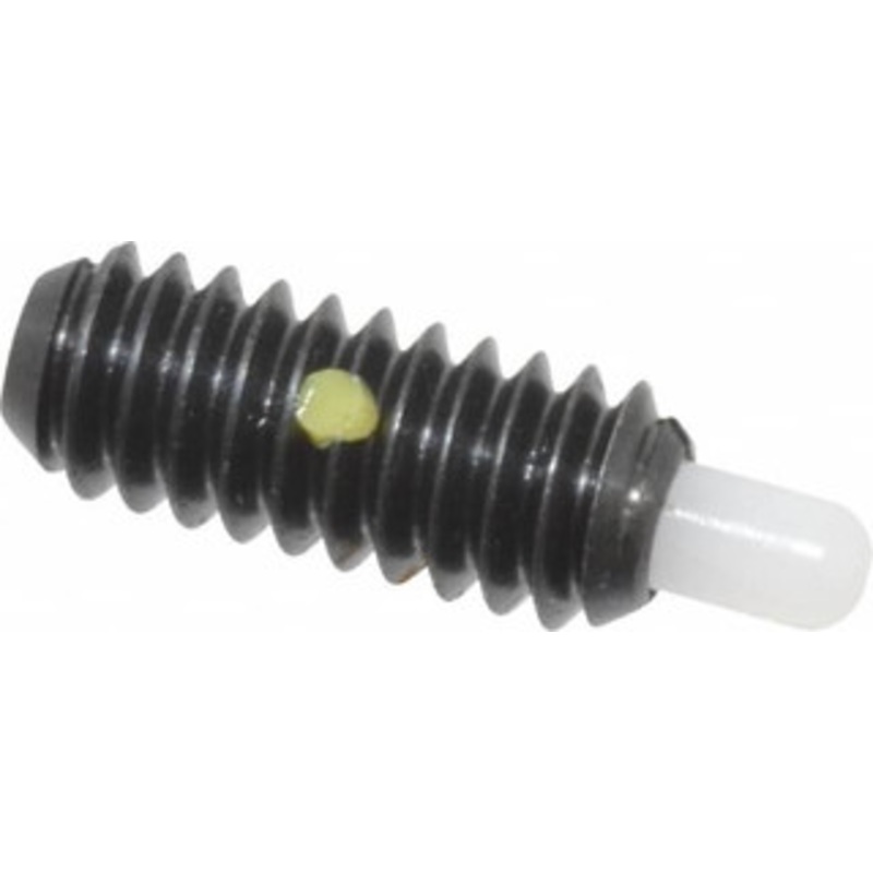 Gibraltar 1/4-20, 5/8 Thread Length, 3/16 Plunger Projection, Steel Threaded Spring Plunger 0.119 Max Plunger Diam, 0.5 Lb Init End Force, 6 Lb Final End Force SWN10-4FS-G – 05588553