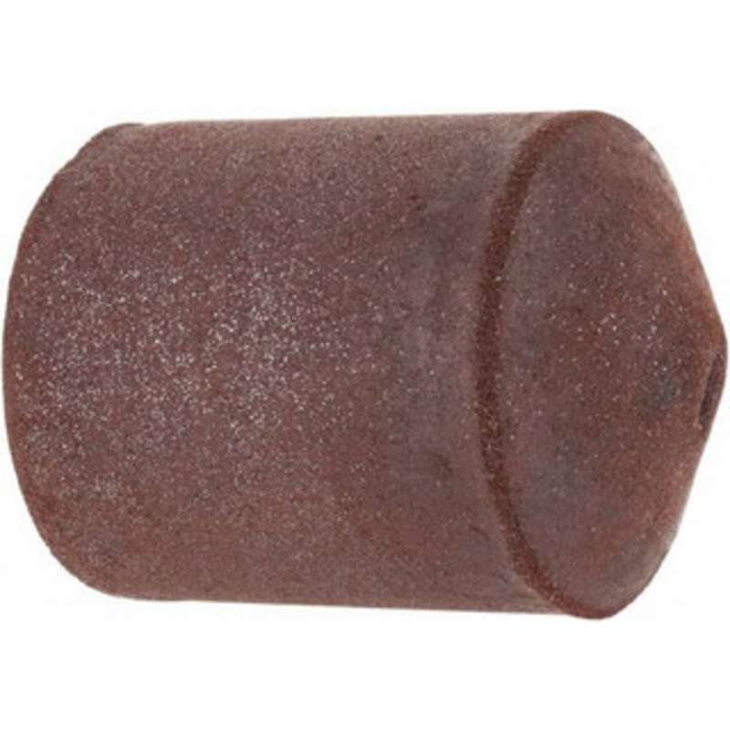 Made in USA 7/8 Max Diam x 1-1/4 Long, Cone, Rubberized Point Fine Grade, Silicon Carbide, 1/4 Arbor Hole, Unmounted 125S-F SPI – 73152449