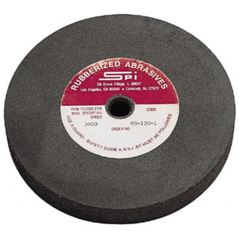 Made in USA 8 Diam x 1/2 Hole x 3/4 Thick, 46 Grit Surface Grinding Wheel Aluminum Oxide/Silicon Carbide Blend, Coarse Grade, 2,600 Max RPM 808-C SPI – 73150575
