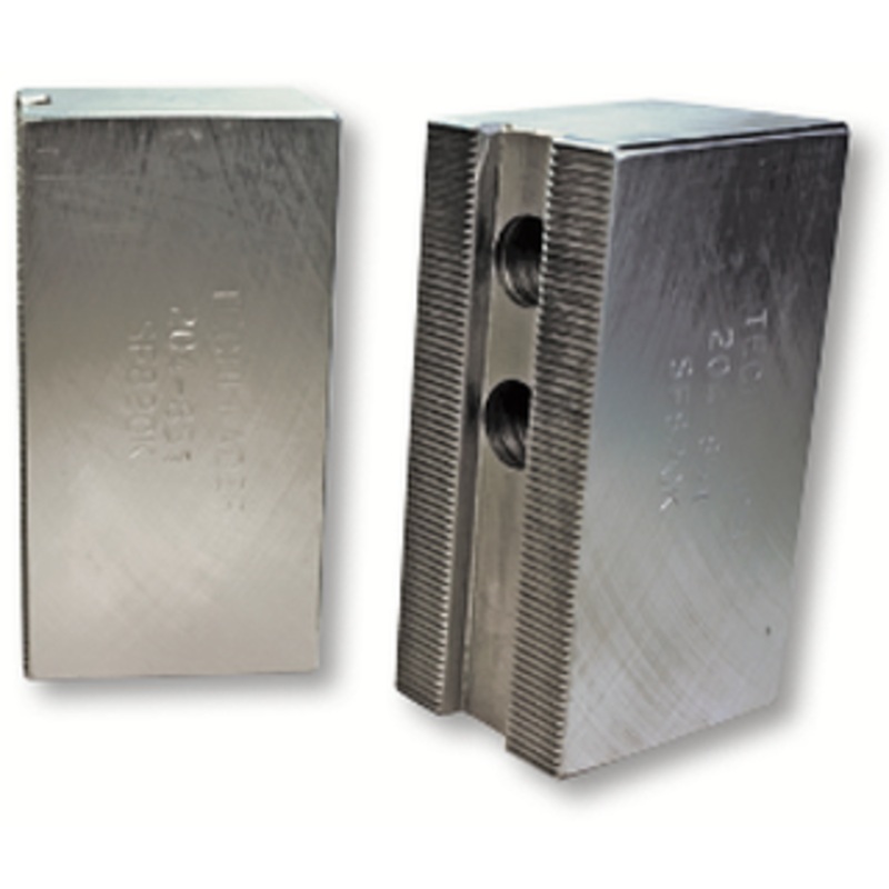 Precise 6 Steel Square Soft Top Jaws, Standard Height – 204-850