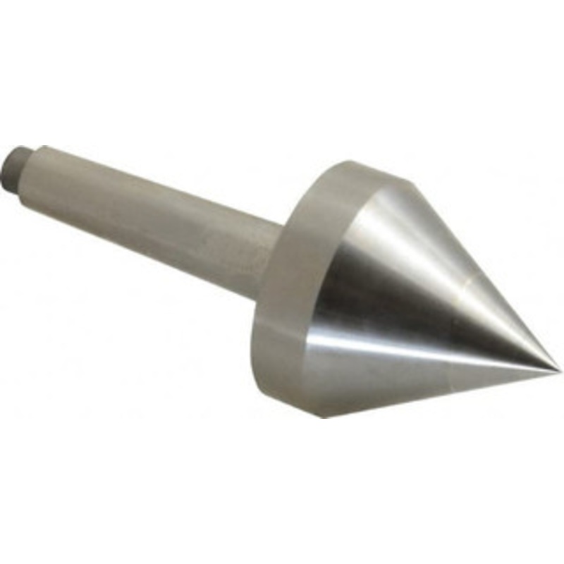 Riten 2-1/8 Head Diam, Hardened Tool Steel Pipe Nose Point Solid Dead Center 2MT Morse Taper, 2-1/8 Point Diam, 1.831 Point Length 66102 – 90049552