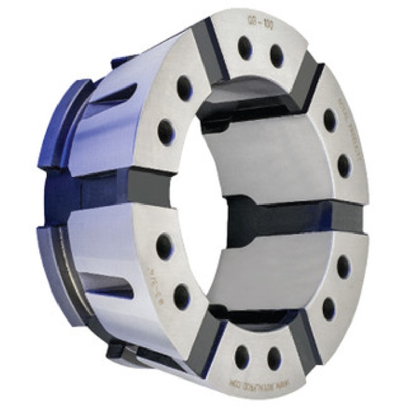 Royal QG-100 Ultra-Precision Quick-Grip Round Collet (Metric), Serrated, 85mm Size – 63147