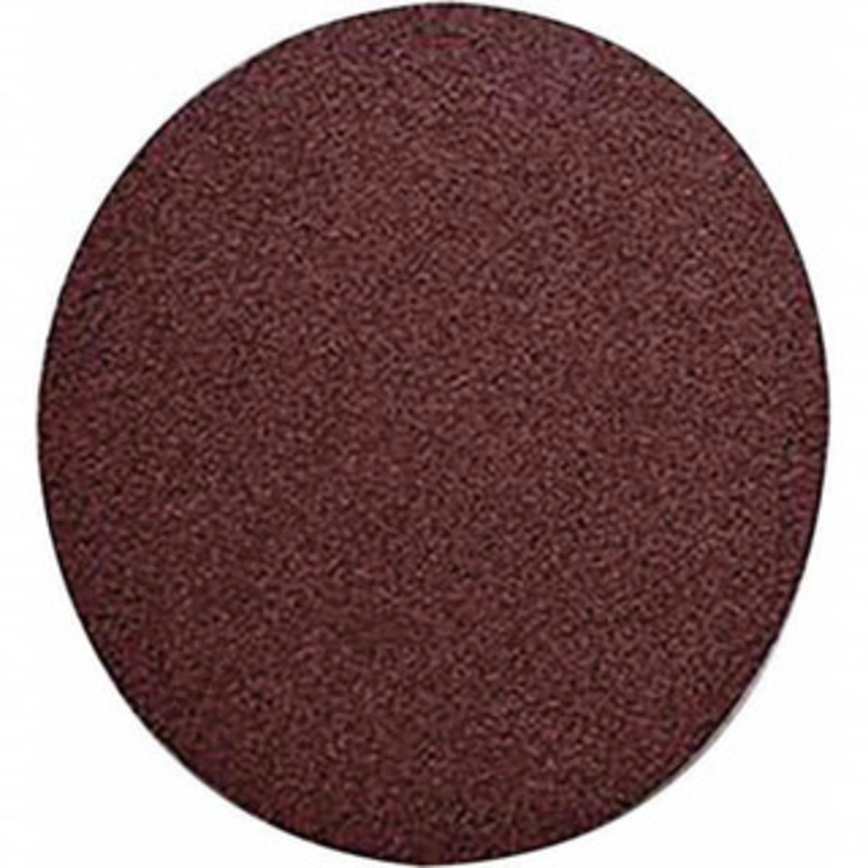 3M 24 Diam, 50 Grit Aluminum Oxide Adhesive PSA Disc Coarse Grade, X Weighted Cloth Backing, For Bench Top Motors, Random Orbital Sanders 7000118900 – 01933860
